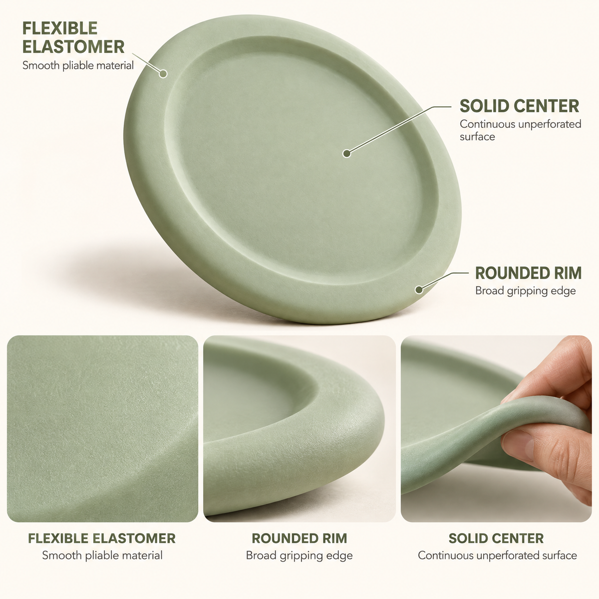 Tavorlune™ Soft Flying Disc Dog Toy